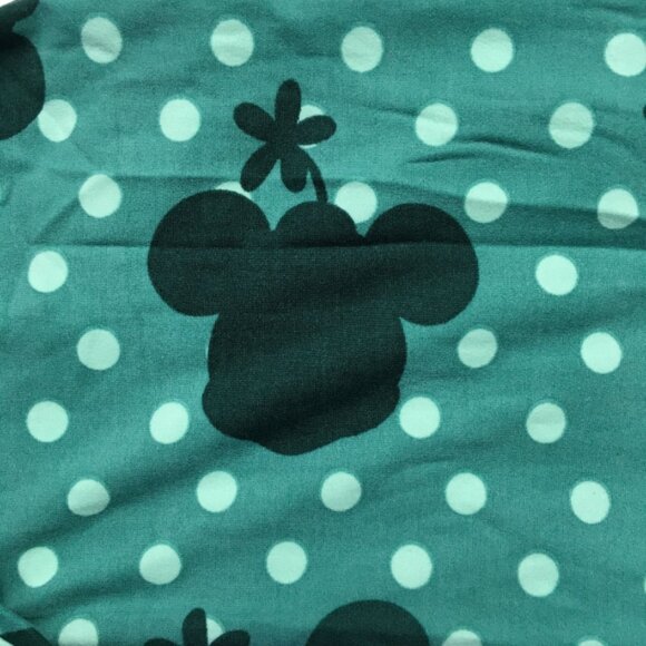 Spotted Minnie’s Flower Hat Leggings | Shades of Green| LuLaRoe (OS) - Picture 1 of 2